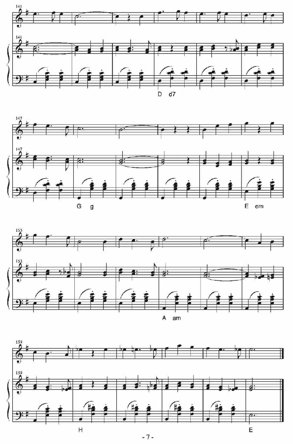 Yann Tiersen-La Valse Des Vieux Os （钢琴伴奏谱） 手风琴乐谱_第7张