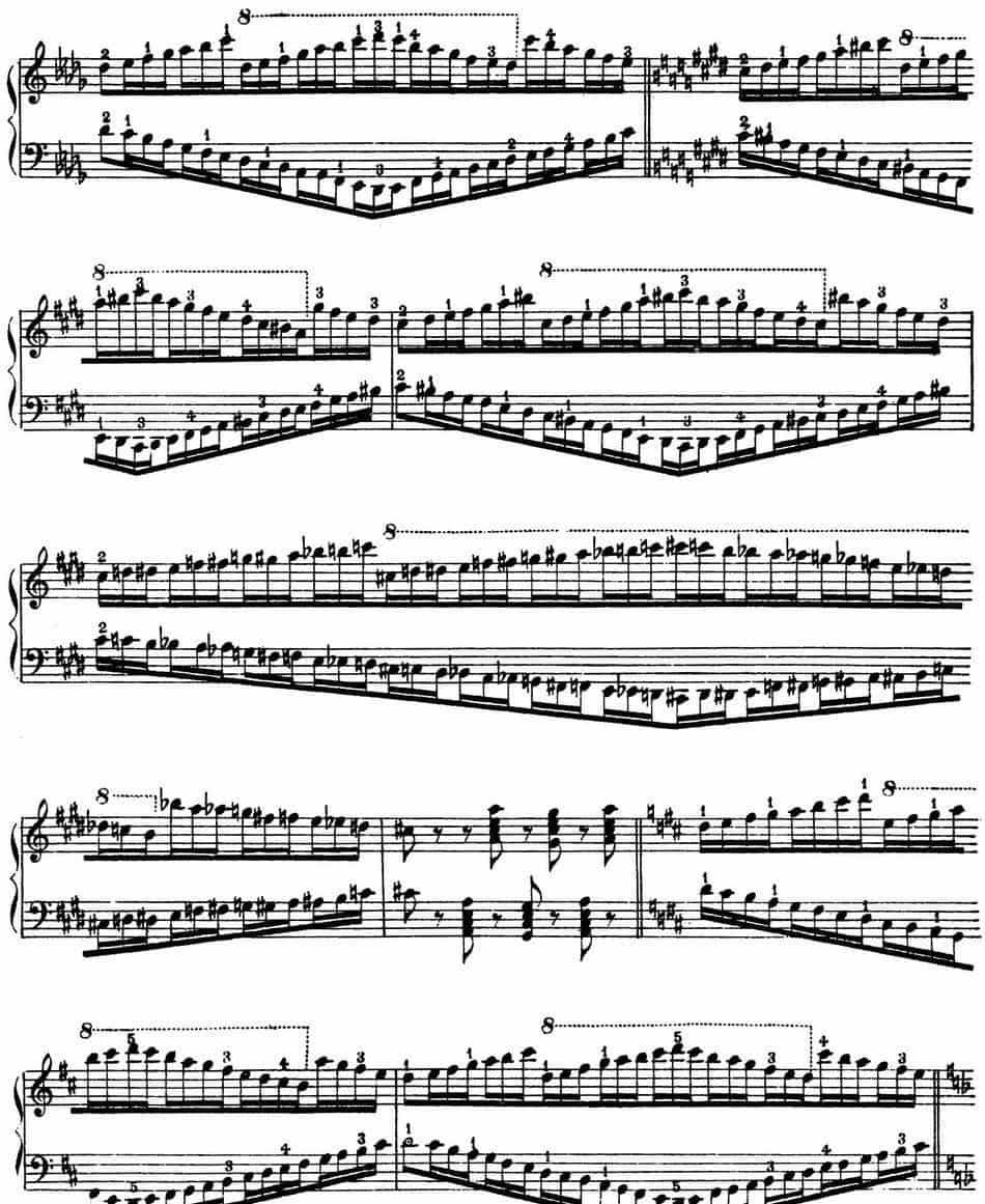 Technical Exercises S.146（李斯特钢琴技巧练习 BOOK Ⅳ） 钢琴乐谱_第13张