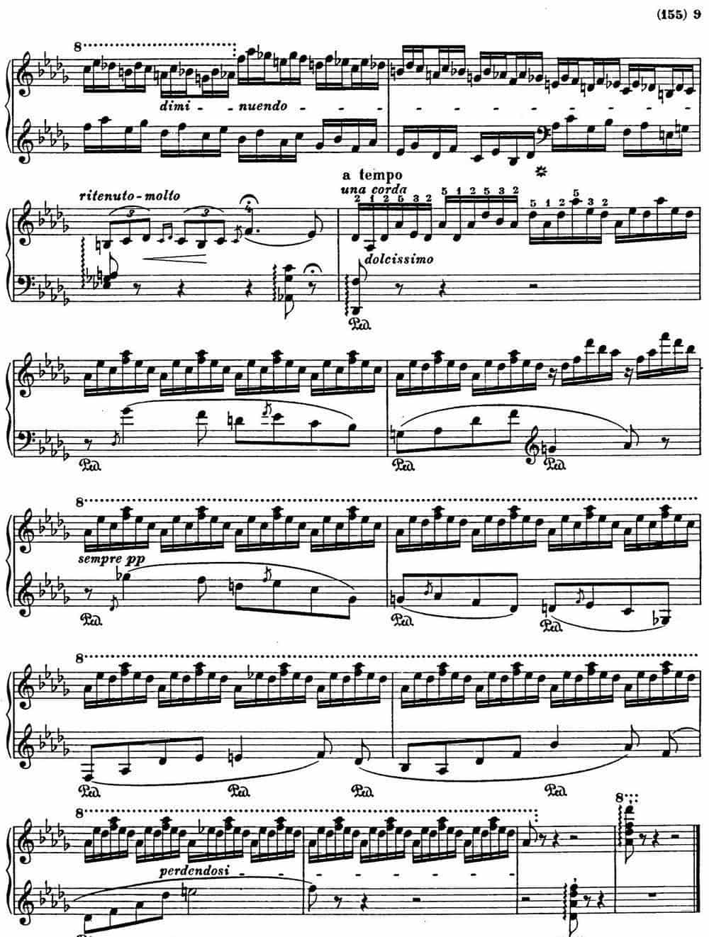 李斯特音乐会练习曲 S145（2 S145 侏儒舞 Gnomenreigen） 钢琴乐谱_第8张
