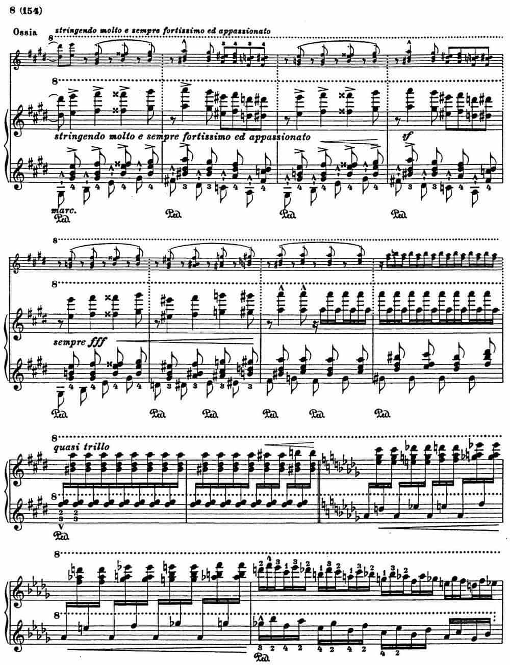 李斯特音乐会练习曲 S145（2 S145 侏儒舞 Gnomenreigen） 钢琴乐谱_第7张