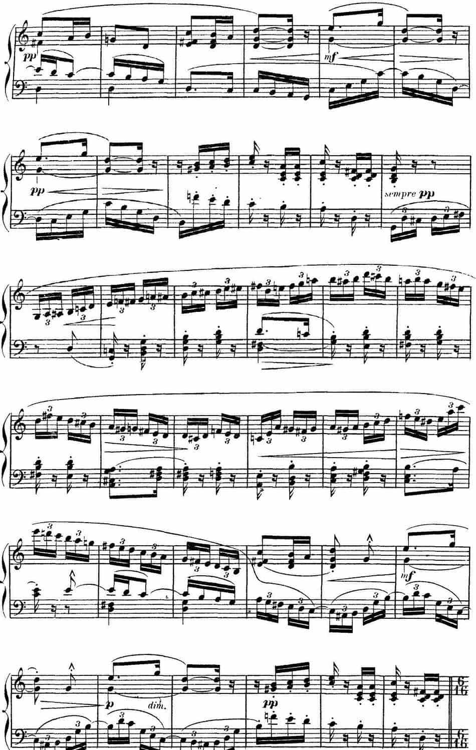Carmen for Solo Piano（卡门全剧钢琴独奏版）（No.15） 钢琴乐谱_第8张