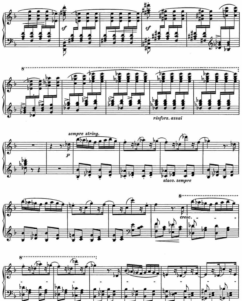 李斯特 匈牙利狂想曲CD Hungarian Rhapsodies S.244 No.14 钢琴乐谱_第17张