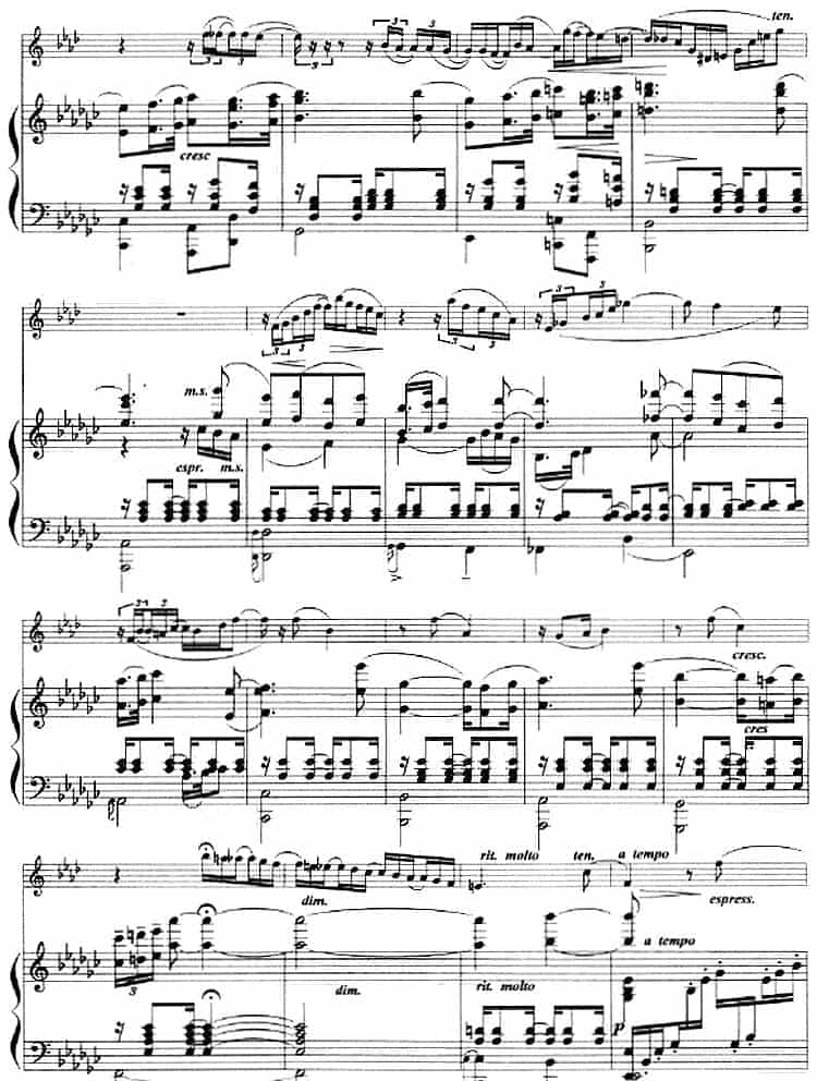 协奏曲（小号+钢琴伴奏） 铜管乐器谱_第7张