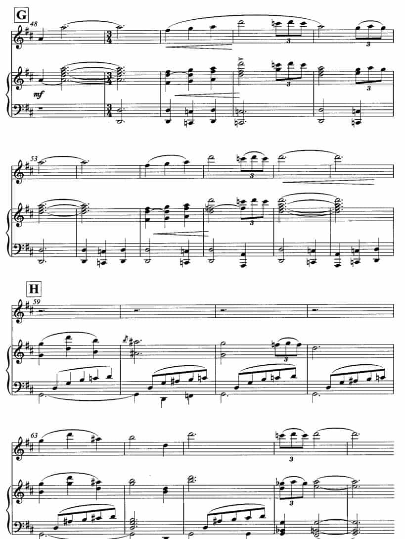 飞歌（笛子协奏曲+钢琴伴奏)P1—1） 笛箫乐谱_第5张