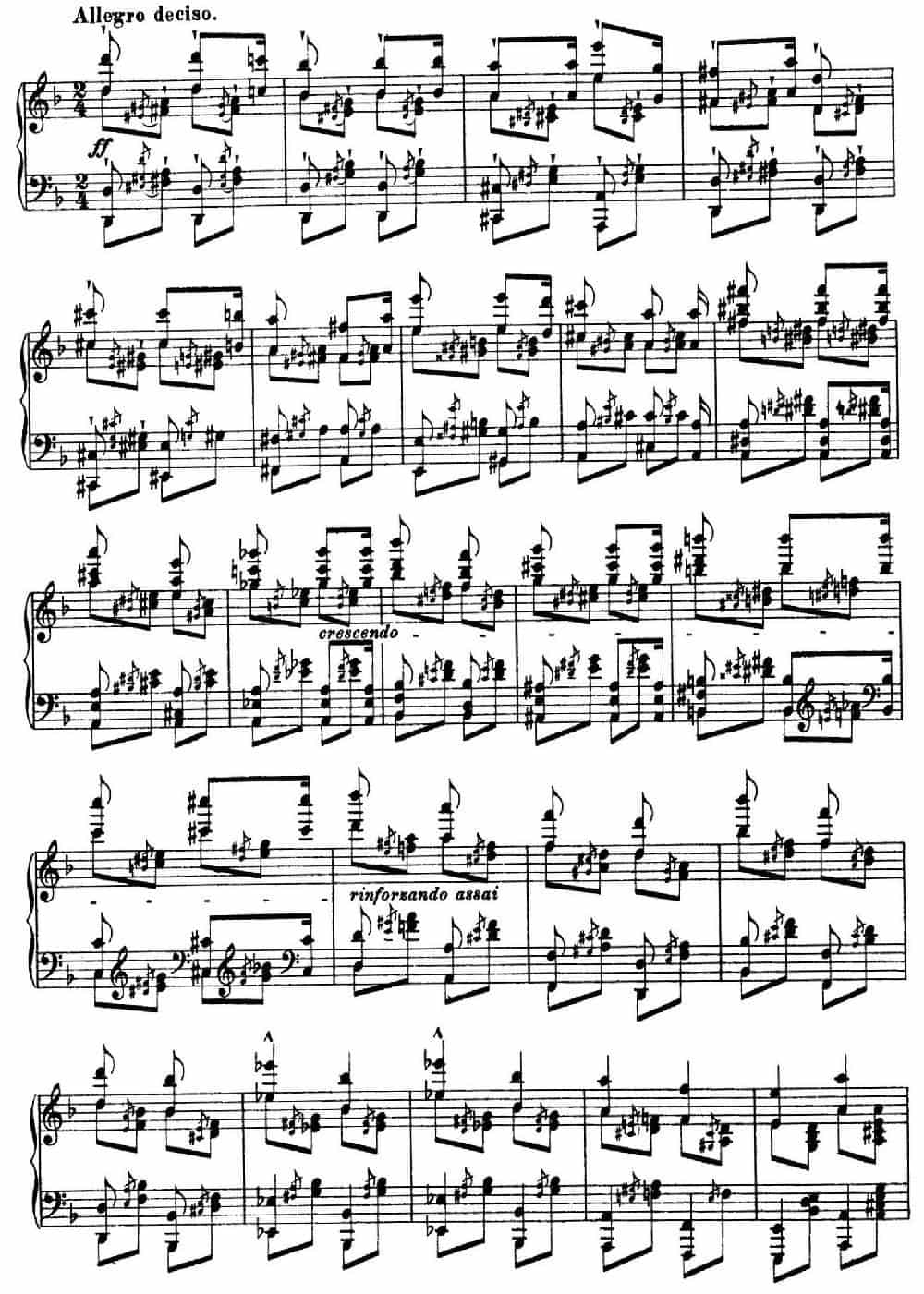 12 Etudes d'execution Transcendante S.139（12首超技练习曲·4） 钢琴乐谱_第11张