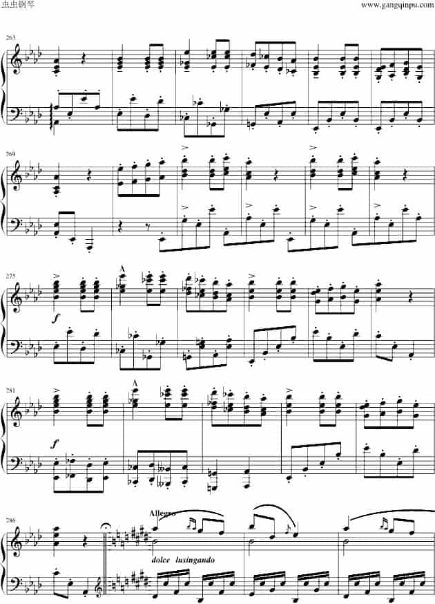 匈牙利狂想曲第9号 钢琴乐谱_第17张