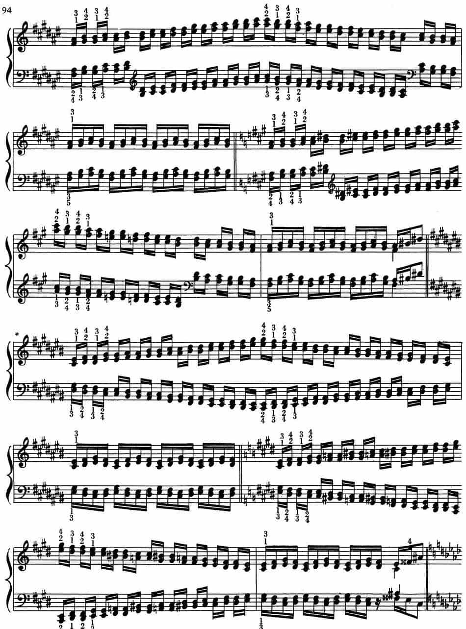 Technical Exercises S.146（李斯特钢琴技巧练习 BOOK Ⅴ） 钢琴乐谱_第8张