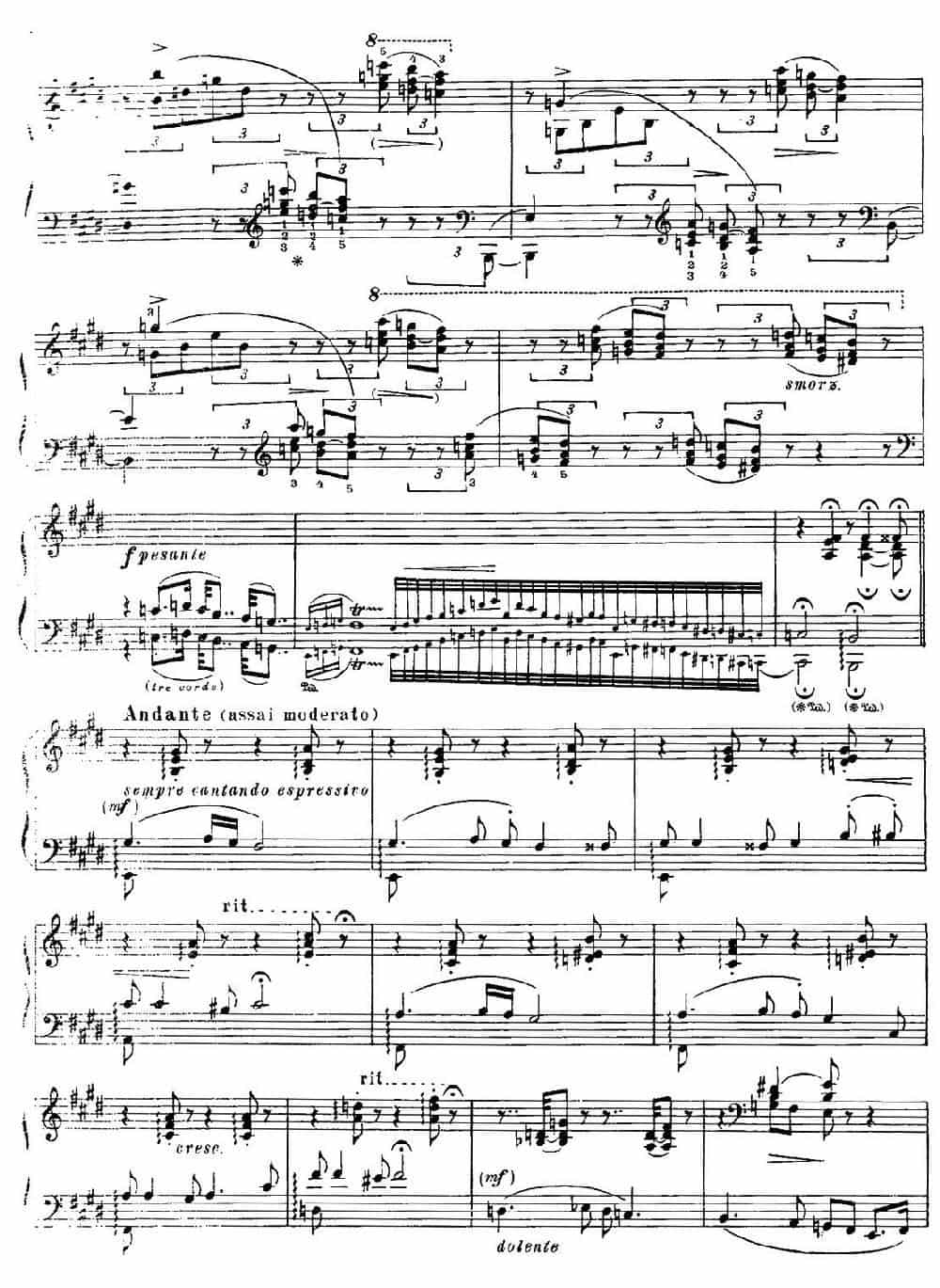 19 Rhapsodies Hongroises S.244  No.1（19首匈牙利狂想曲·第1首） 钢琴乐谱_第2张