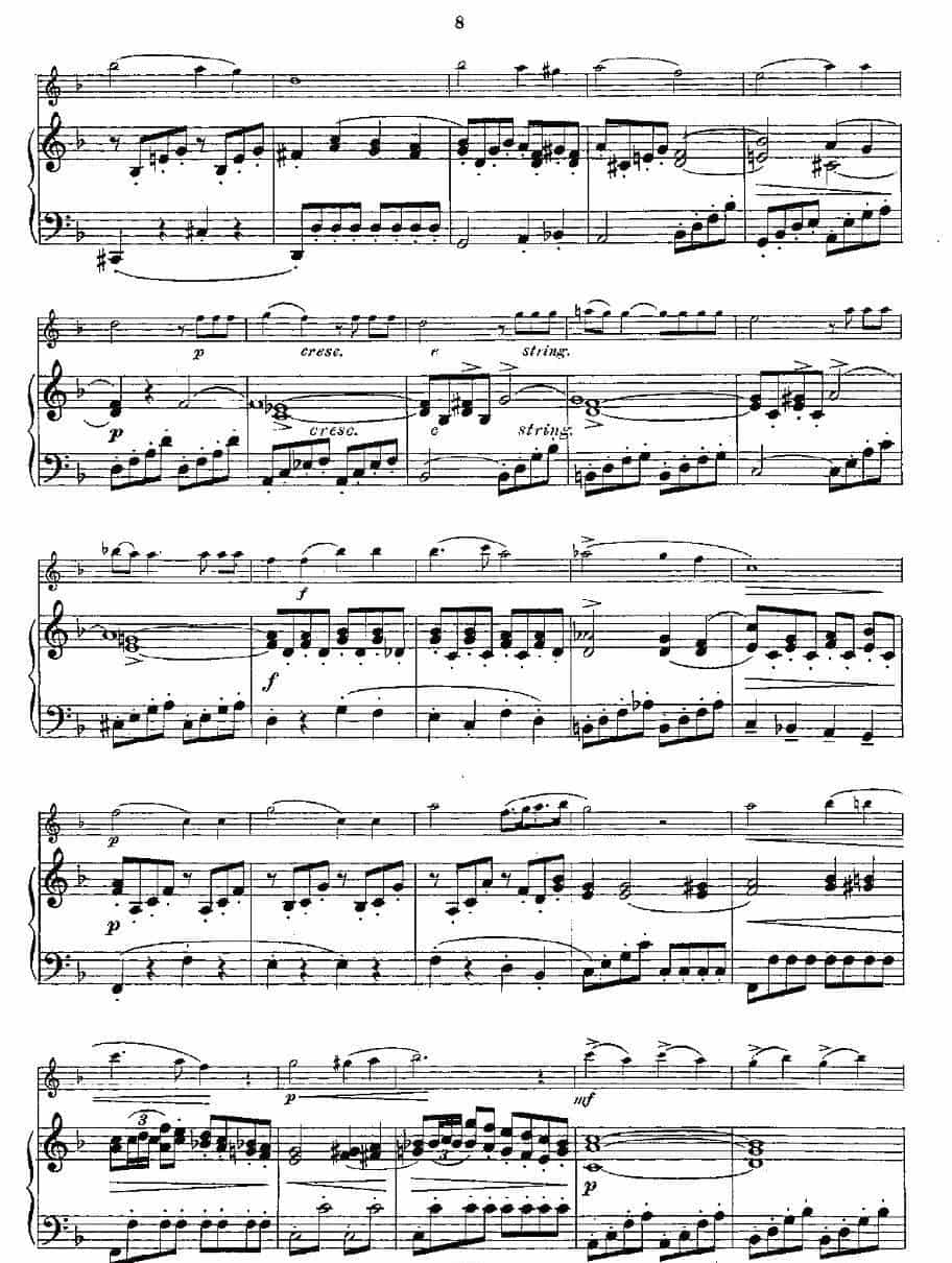 Opern-Transcriptionen.Op.45-1（长笛+钢琴伴奏） 长笛乐谱_第8张