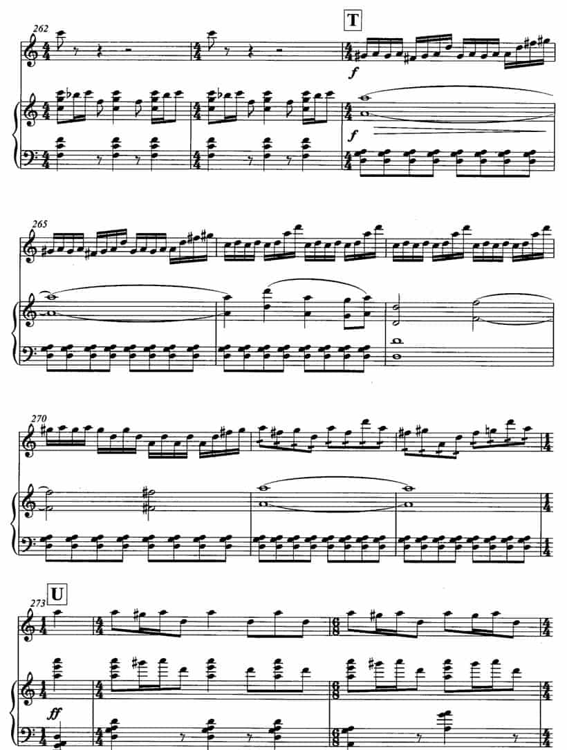 飞歌（笛子协奏曲+钢琴伴奏)P21—3） 笛箫乐谱_第1张