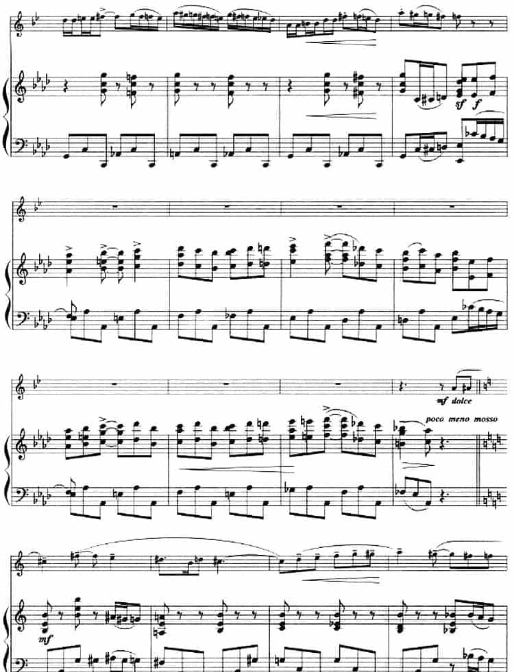 诙谐曲（小号+钢琴伴奏） 铜管乐器谱_第2张