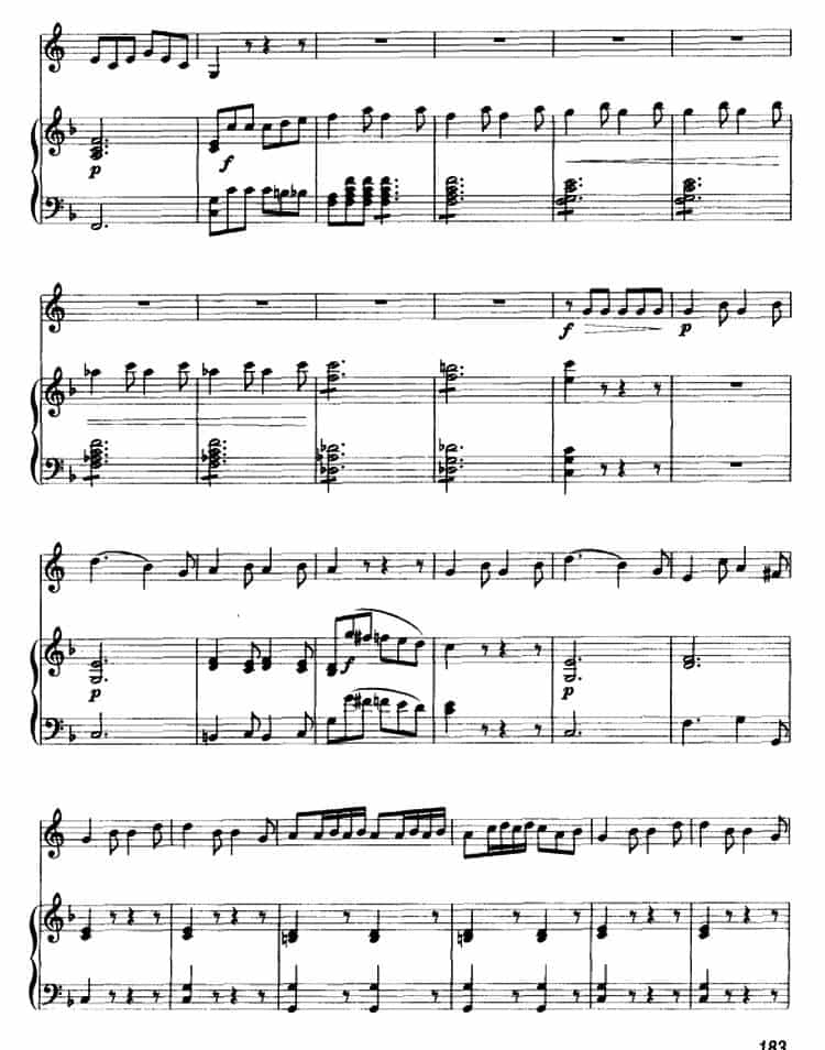 回旋曲（圆号+钢琴伴奏） 铜管乐器谱_第3张