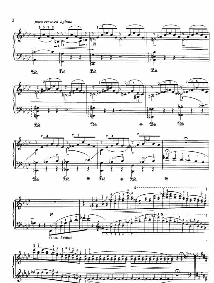 爱之梦（夜曲之三） 钢琴乐谱_第7张