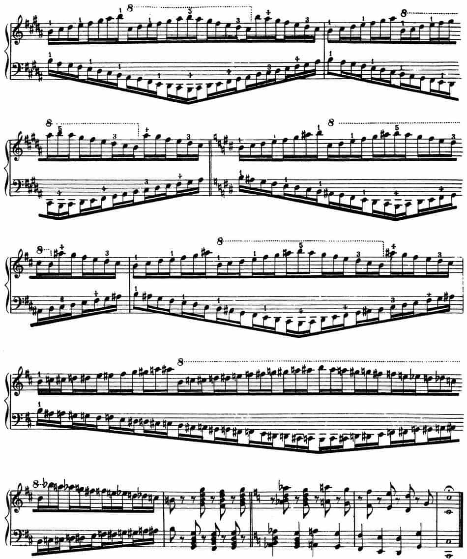 Technical Exercises S.146（李斯特钢琴技巧练习 BOOK Ⅳ） 钢琴乐谱_第22张