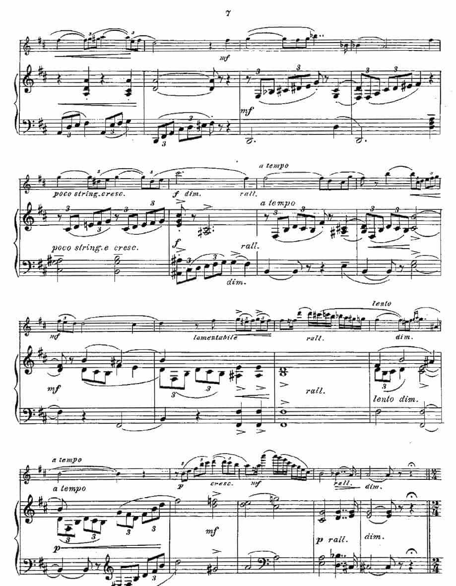 Opern-Transcriptionen.Op.45-4（长笛+钢琴伴奏） 长笛乐谱_第5张