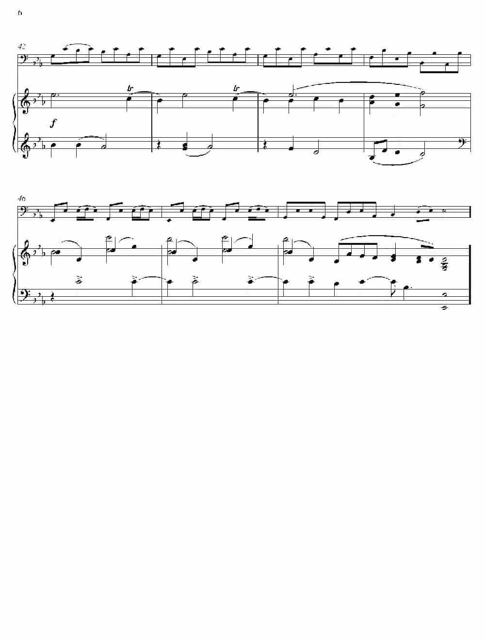 The Harmonious Blacksmith（巴松+钢琴伴奏） 铜管乐器谱_第4张