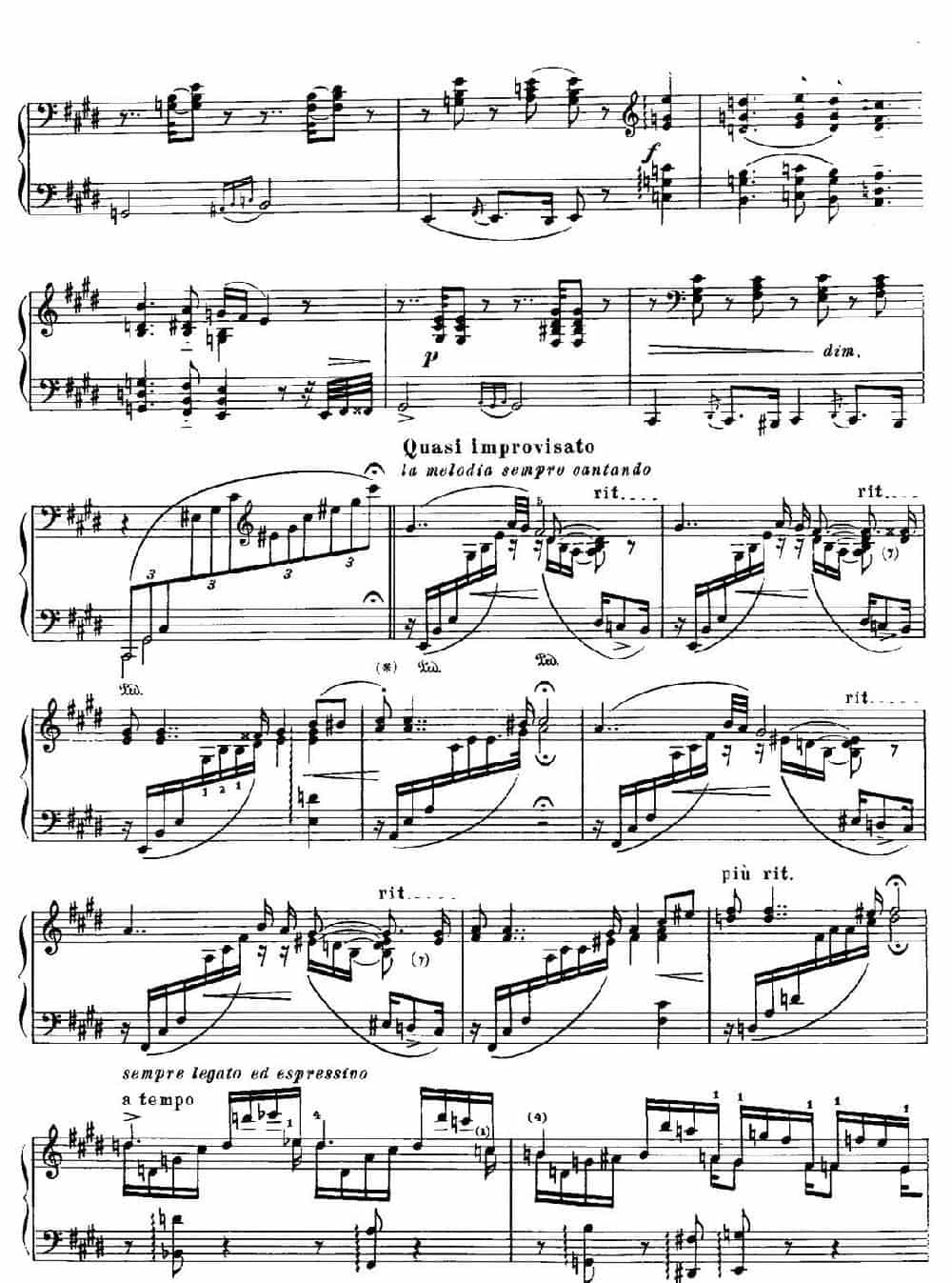 19 Rhapsodies Hongroises S.244  No.1（19首匈牙利狂想曲·第1首） 钢琴乐谱_第3张