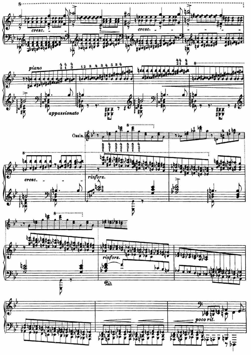 12 Etudes d'execution Transcendante S.139（12首超技练习曲·4） 钢琴乐谱_第8张