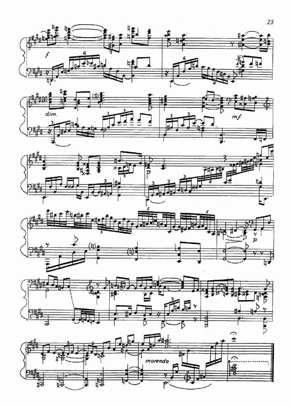 24 Preludes Op.53（24首前奏曲· Ⅸ） 钢琴乐谱_第2张