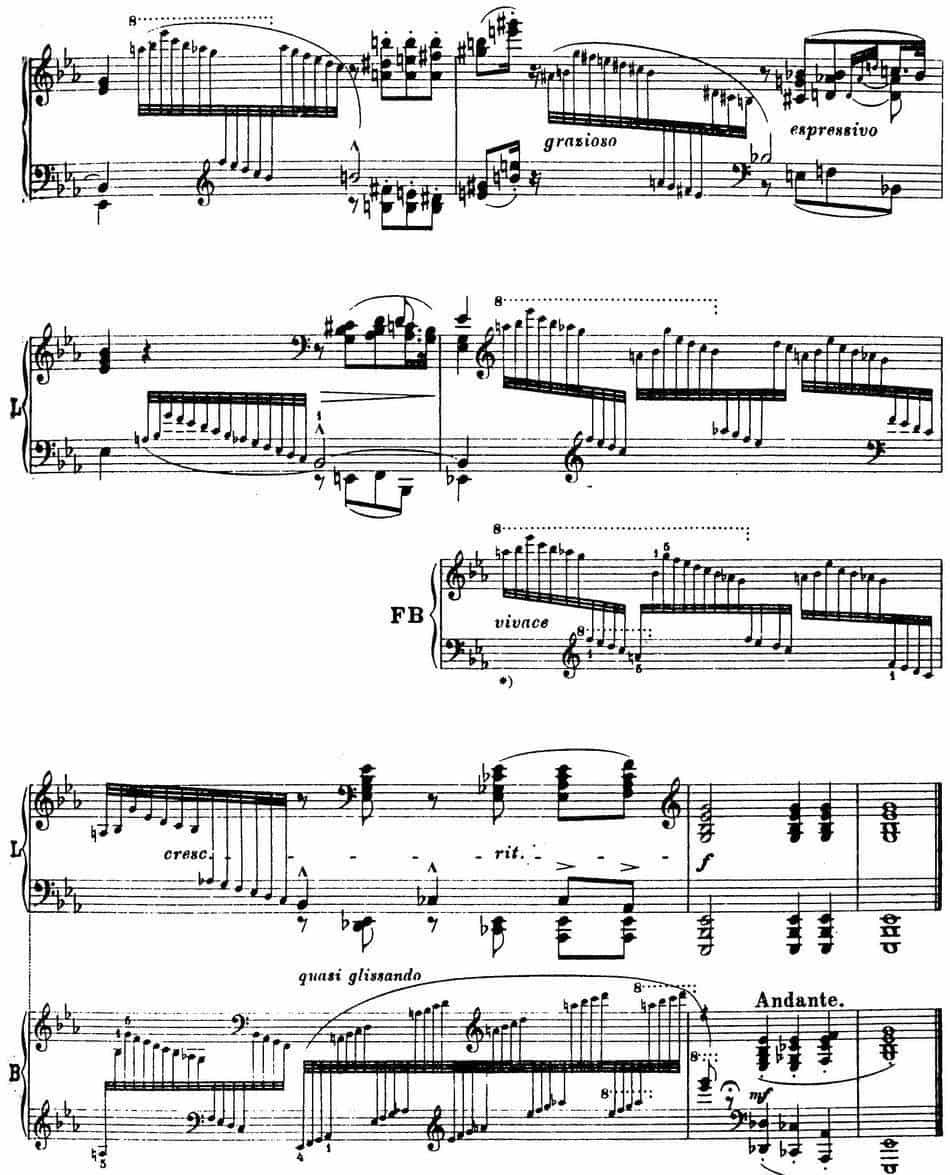 6首帕格尼尼大练习曲（Andantino capriccioso） 钢琴乐谱_第11张
