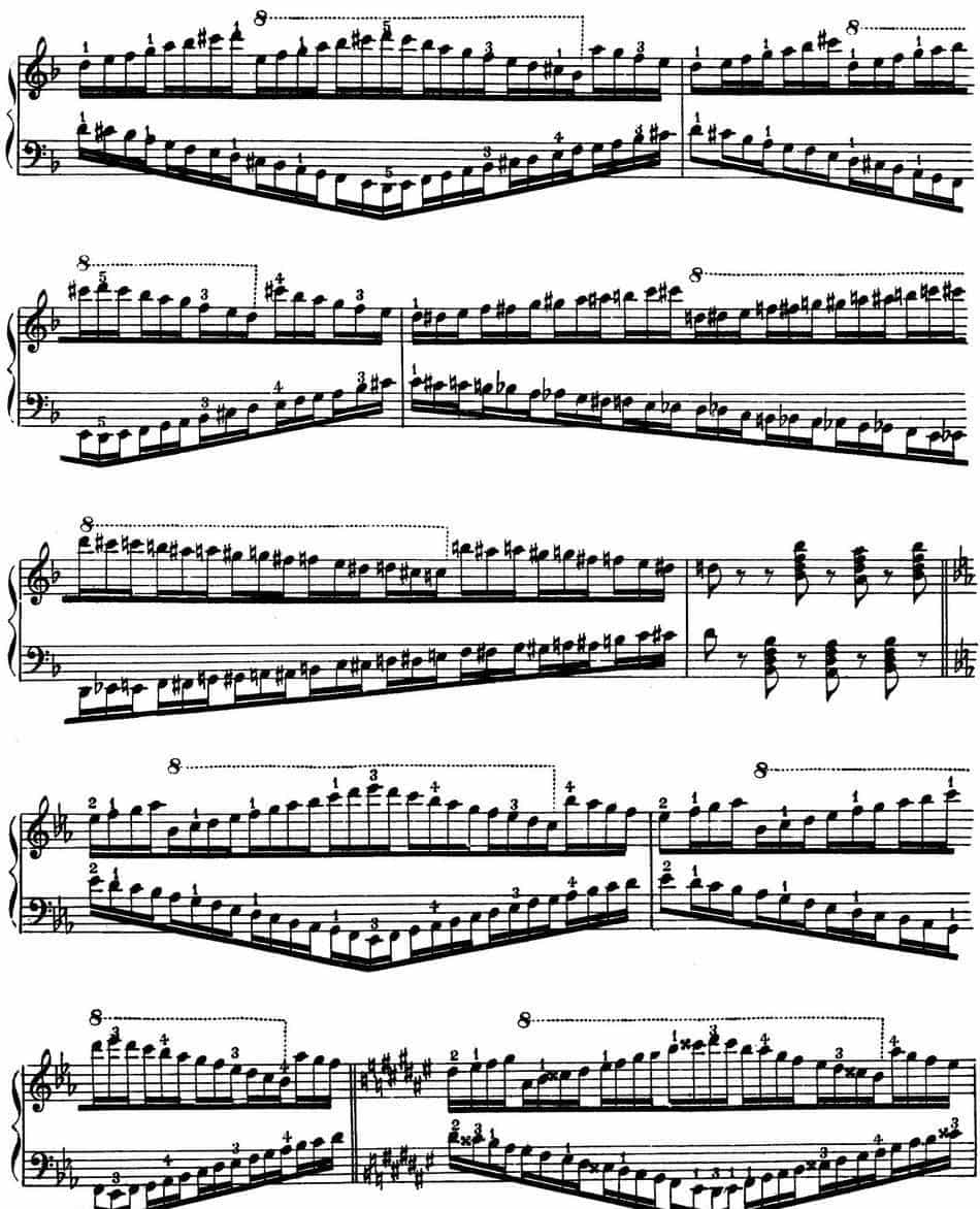 Technical Exercises S.146（李斯特钢琴技巧练习 BOOK Ⅳ） 钢琴乐谱_第14张