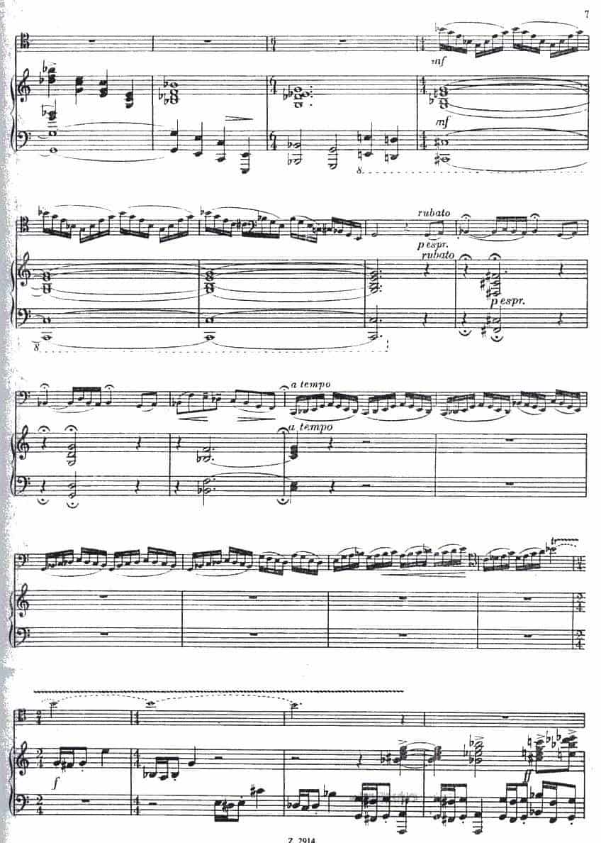 CONCERTINO（Ⅰ）（钢琴伴奏巴松协奏曲） 铜管乐器谱_第7张