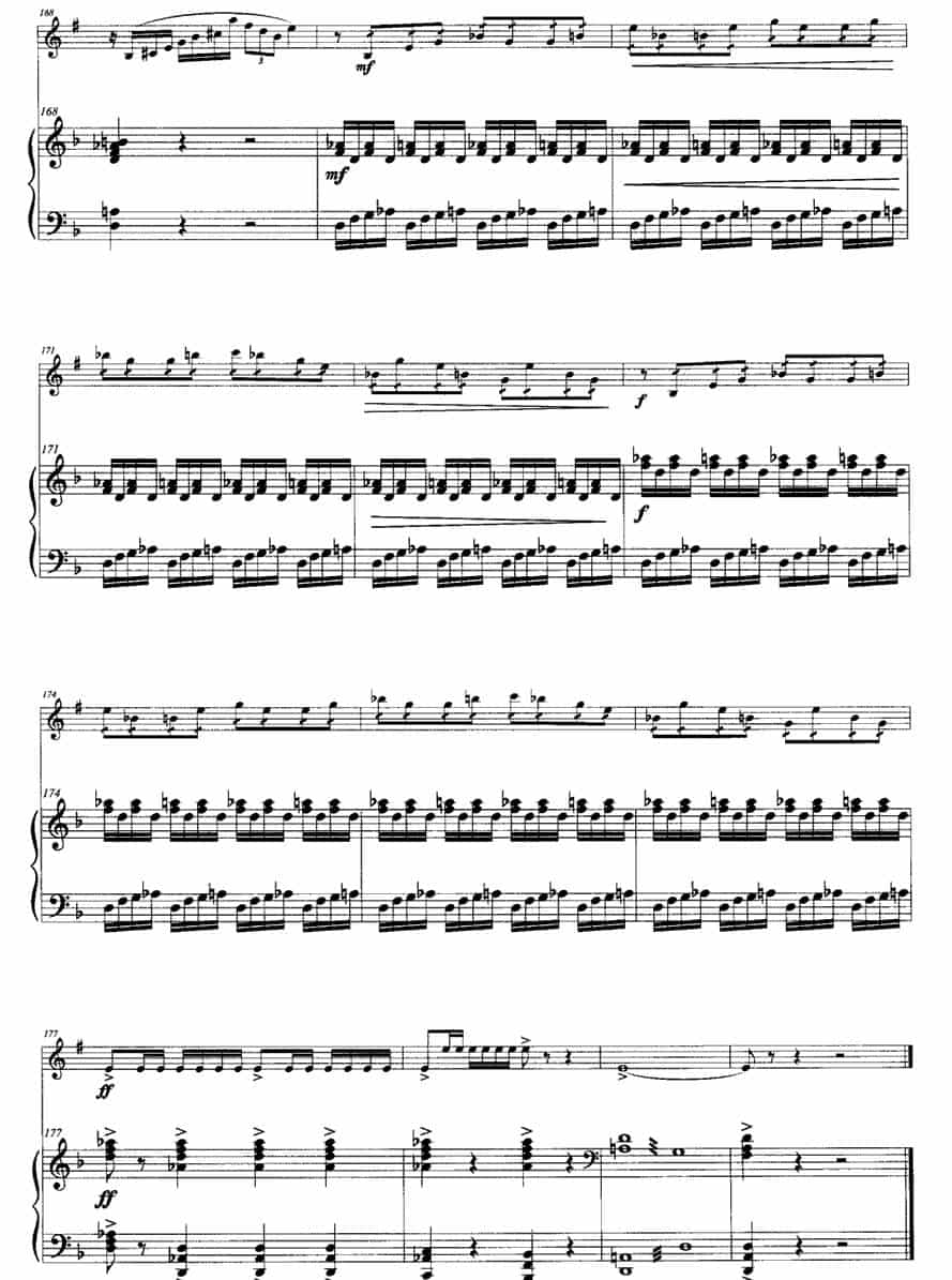 D小调奏鸣曲（小号+钢琴） 铜管乐器谱_第15张