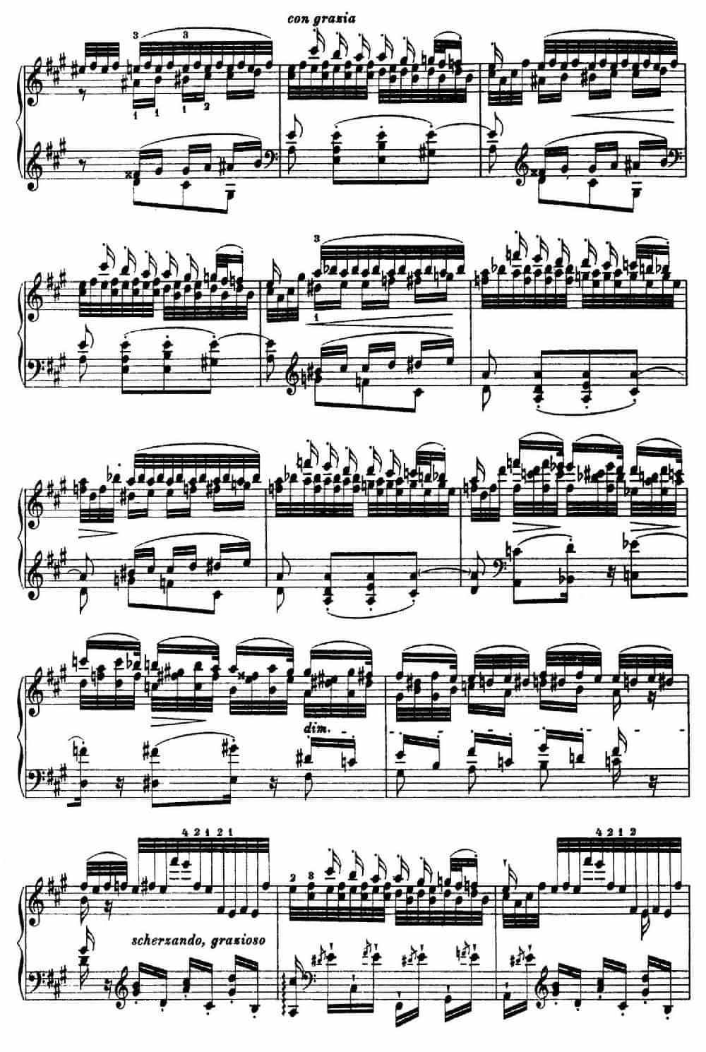 12 Etudes d'execution Transcendante S.139（12首超技练习曲·5） 钢琴乐谱_第6张