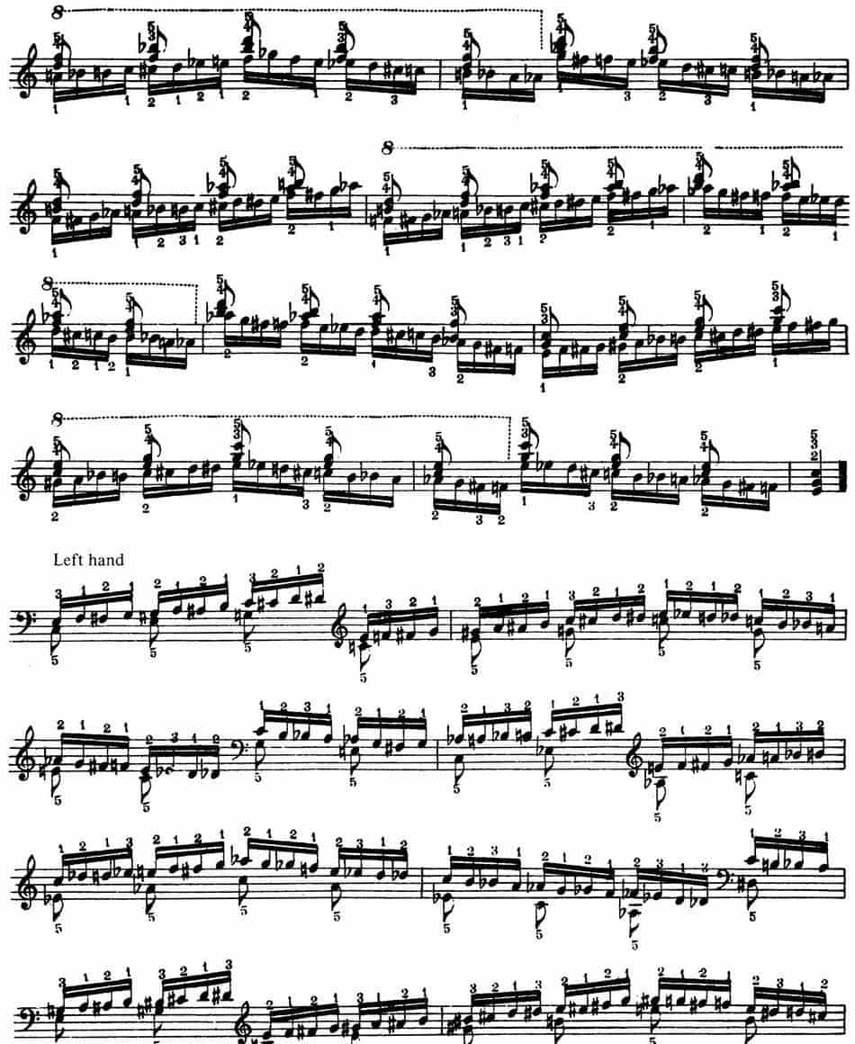 Technical Exercises S.146（李斯特钢琴技巧练习 BOOK Ⅳ） 钢琴乐谱_第8张