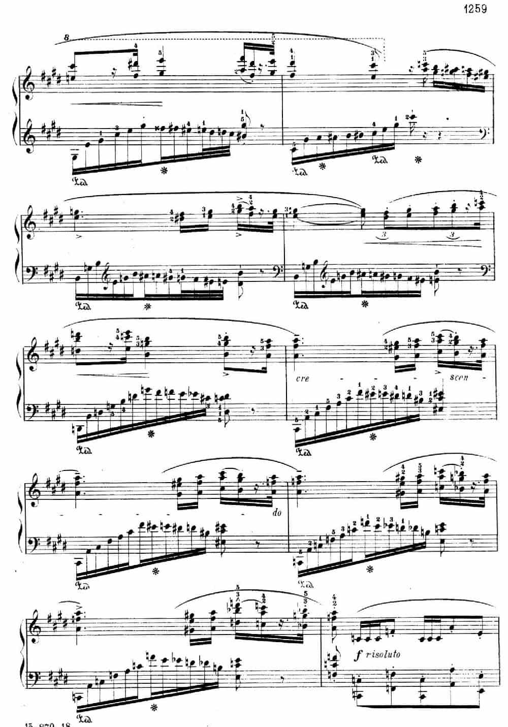 Two Polonaises S.223（2首波洛奈兹舞曲·E大调） 钢琴乐谱_第15张