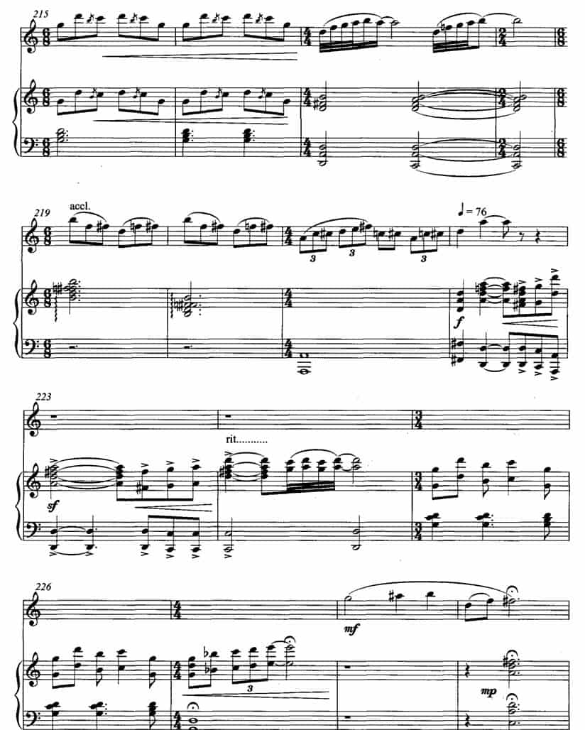 飞歌（笛子协奏曲+钢琴伴奏)P11—2） 笛箫乐谱_第7张