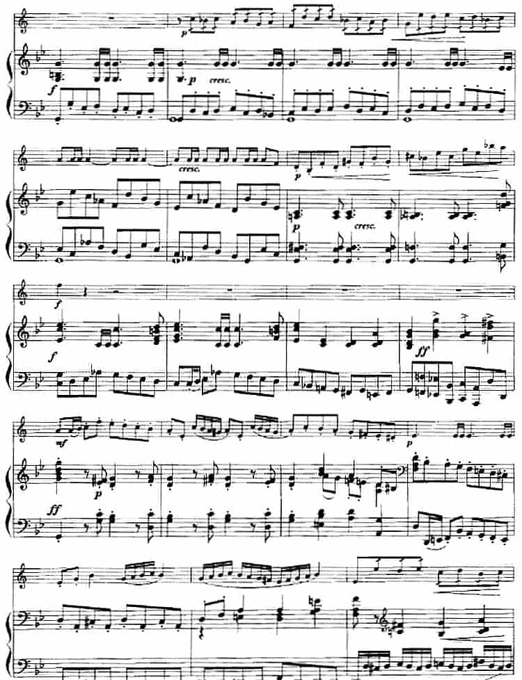 音乐会练习曲（小号+钢琴伴奏） 铜管乐器谱_第2张