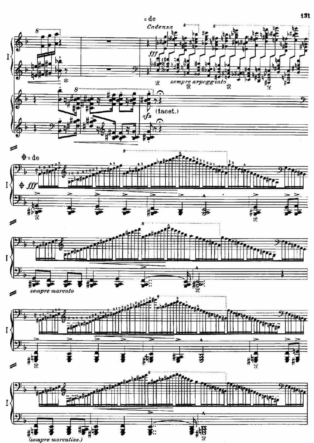 Danse Macabre.（双钢琴） 钢琴乐谱_第30张