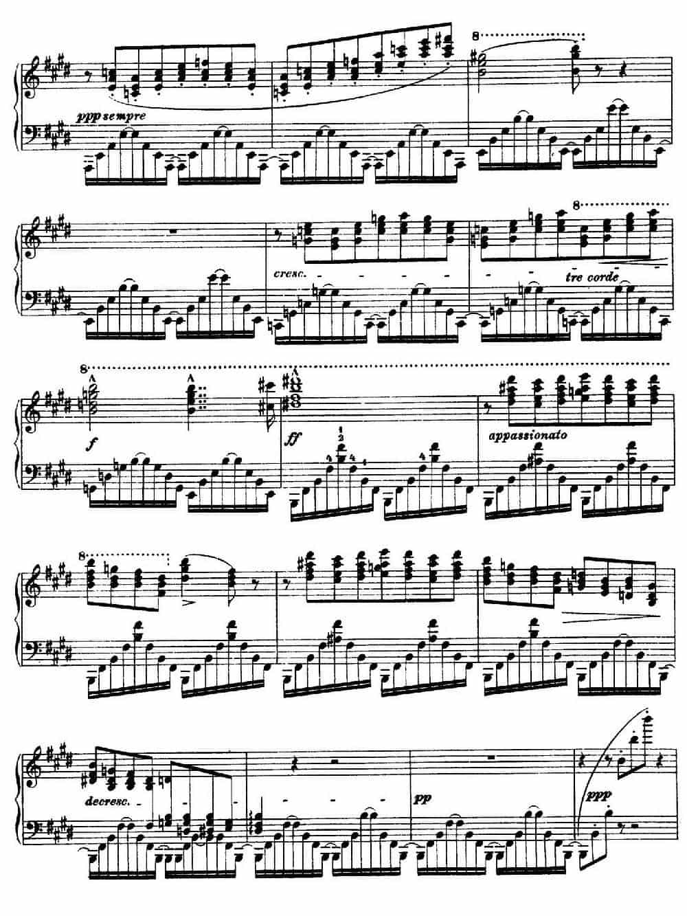 12 Etudes d'execution Transcendante S.139（12首超技练习曲·11） 钢琴乐谱_第3张