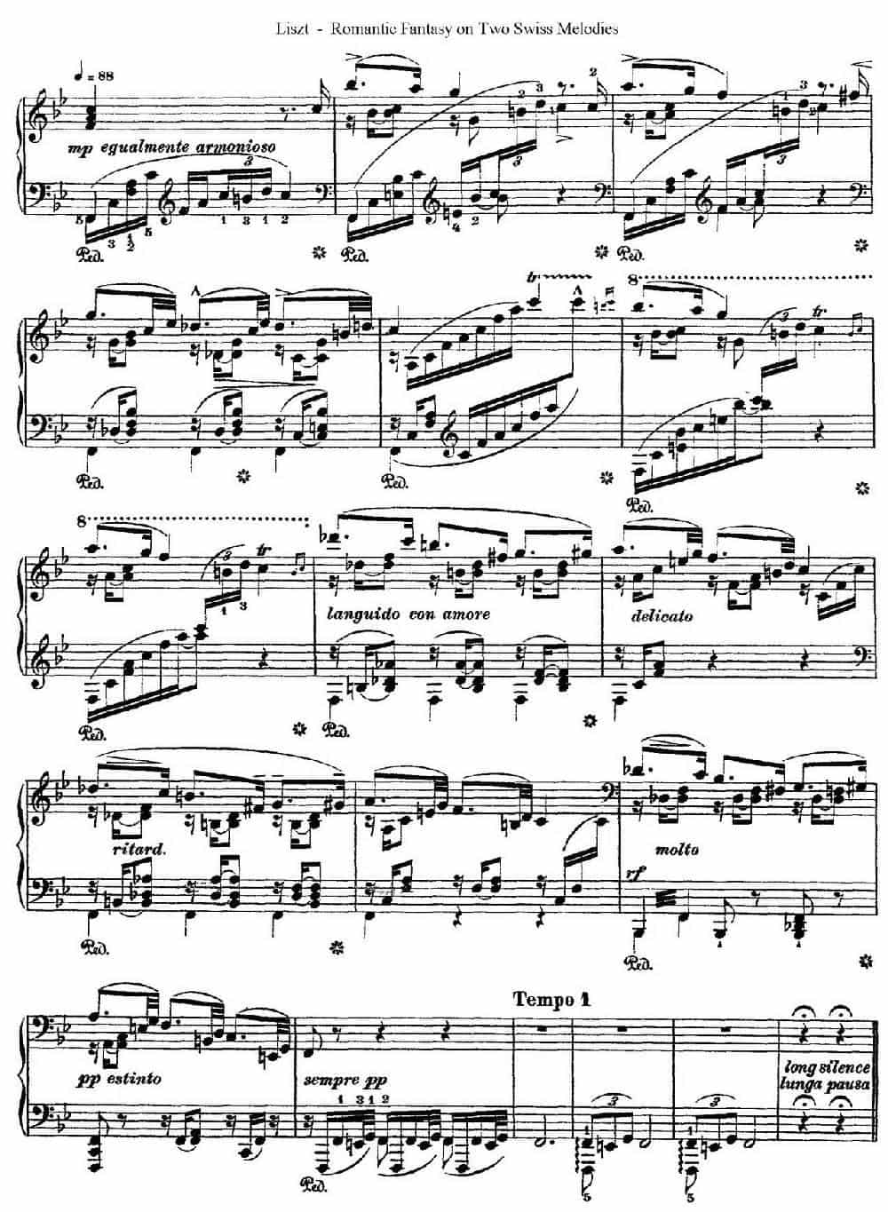 Romantic Fantasy on 2 Swiss Melodies Op.5(浪漫幻想曲) 钢琴乐谱_第9张