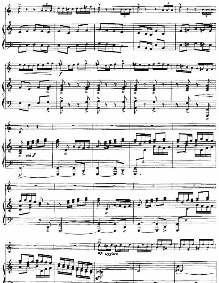 小协奏曲（小号+钢琴伴奏） 铜管乐器谱_第2张