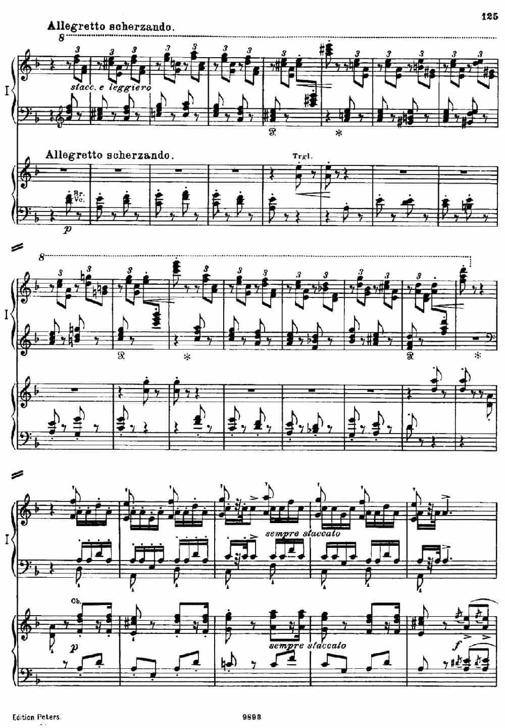 Danse Macabre.（双钢琴） 钢琴乐谱_第24张