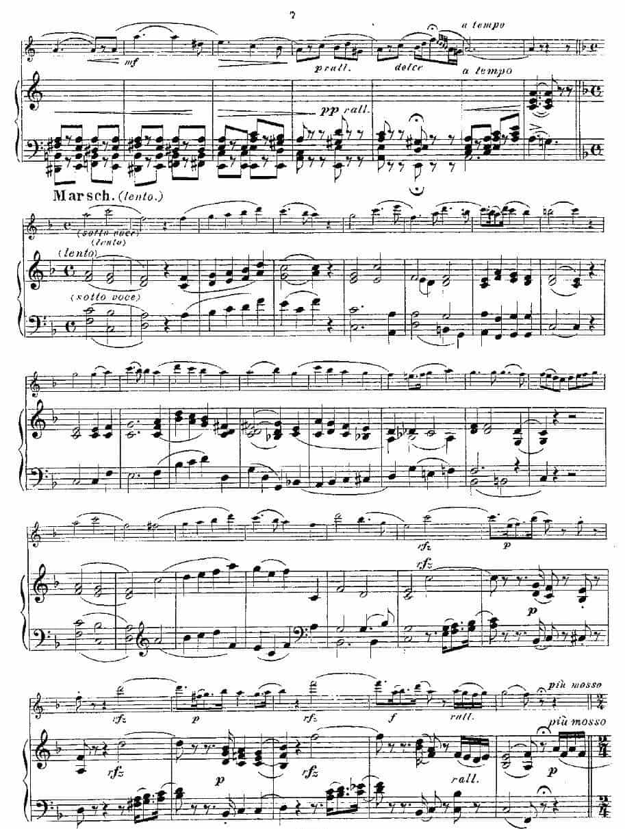 Opern-Transcriptionen.Op.45-8（长笛+钢琴伴奏） 长笛乐谱_第5张