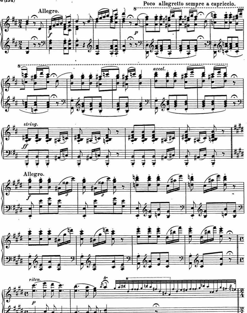 李斯特 匈牙利狂想曲CD Hungarian Rhapsodies S.244 No.14 钢琴乐谱_第6张