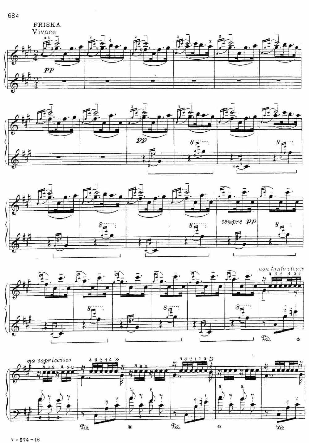 19 Rhapsodies Hongroises S.244 No.2(19首匈牙利狂想曲·第2首) 钢琴乐谱_第7张