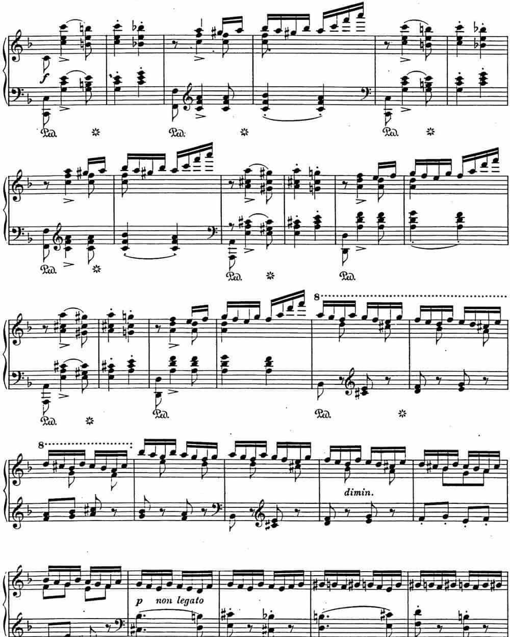 李斯特 匈牙利狂想曲CD Hungarian Rhapsodies S.244 No.19 钢琴乐谱_第10张
