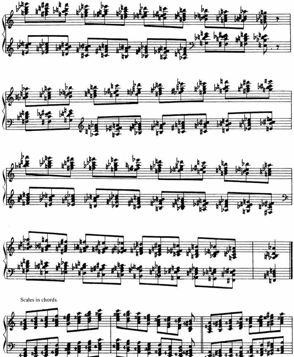 Technical Exercises S.146（李斯特钢琴技巧练习 BOOK Ⅷ） 钢琴乐谱_第14张