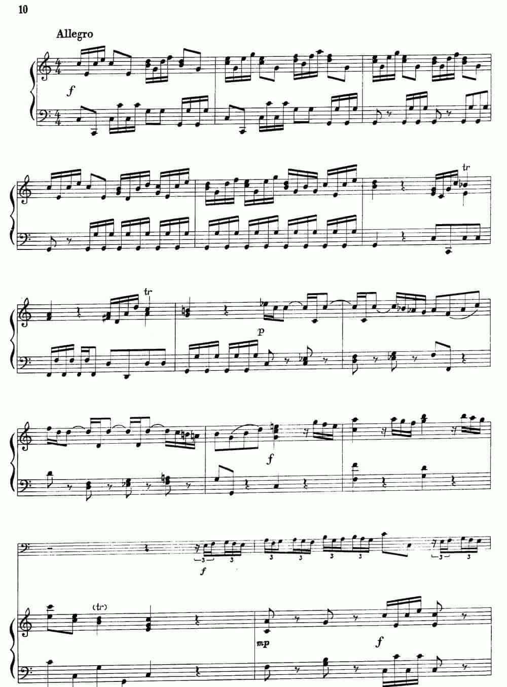 C大调协奏曲（大管+钢琴伴奏） 铜管乐器谱_第10张