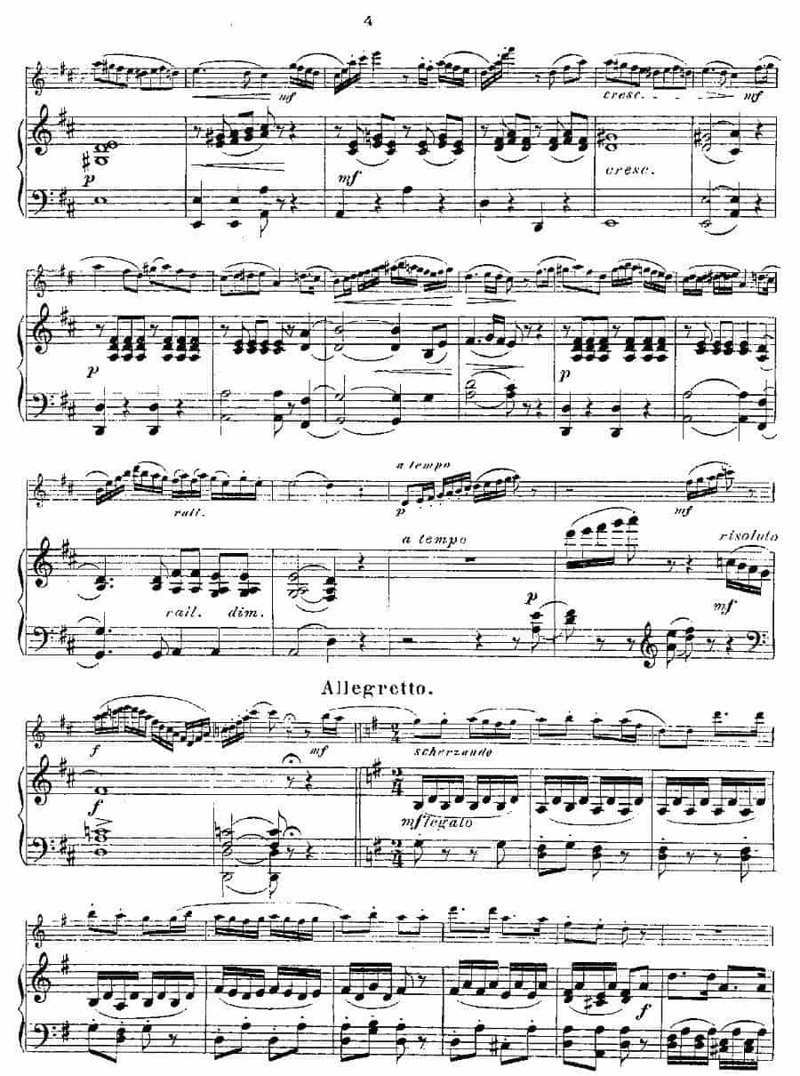 Opern-Transcriptionen.Op.45-8（长笛+钢琴伴奏） 长笛乐谱_第2张