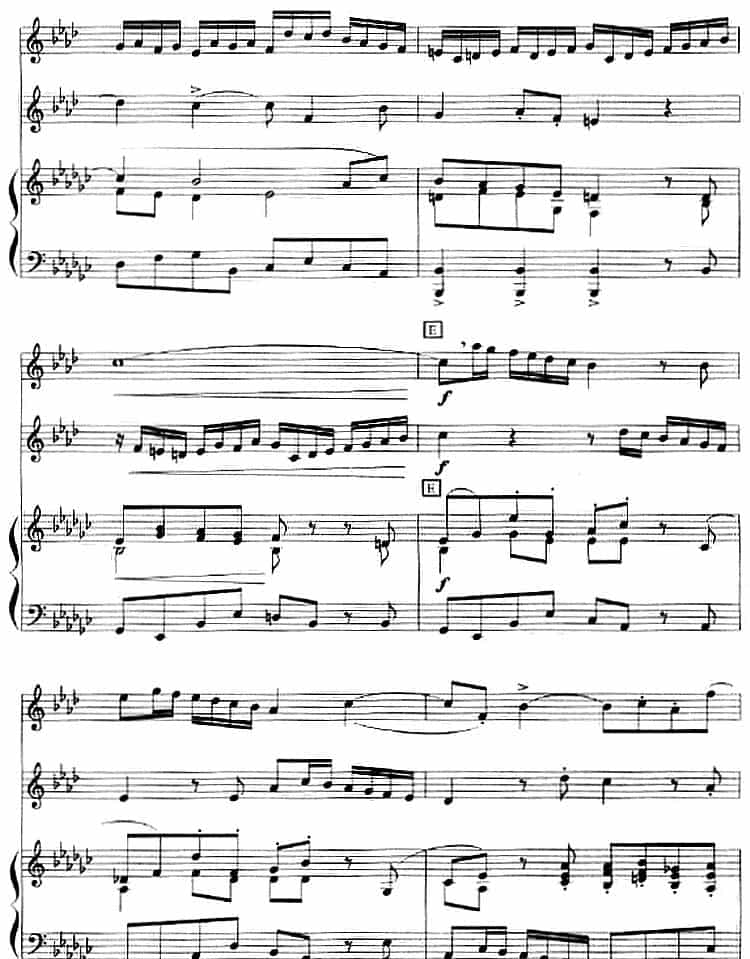 二重奏鸣曲（小号+钢琴伴奏） 铜管乐器谱_第10张