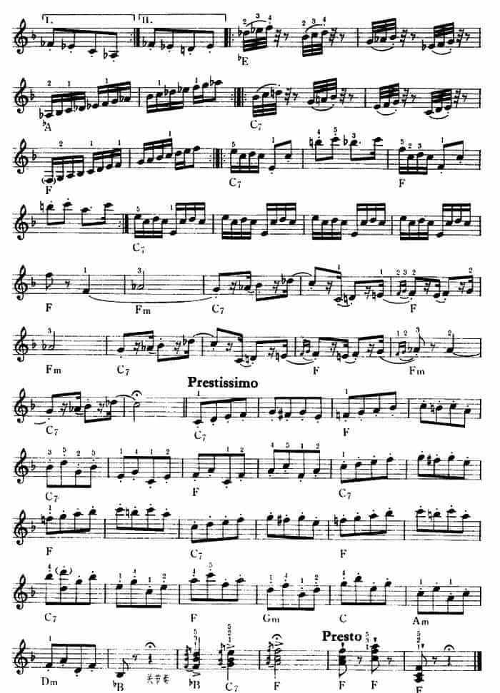 匈牙利狂想曲第2号 电子琴乐谱_第7张
