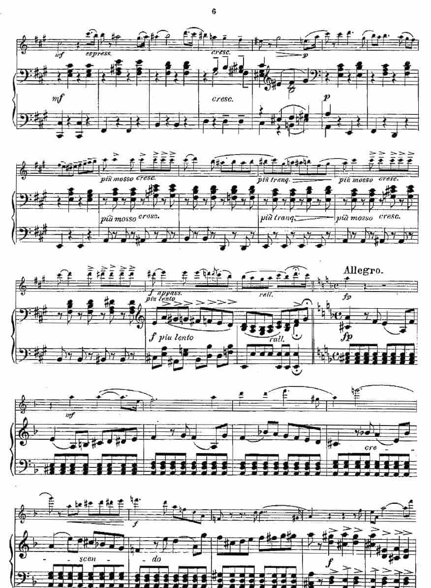 Opern-Transcriptionen.Op.45-6（长笛+钢琴伴奏） 长笛乐谱_第5张