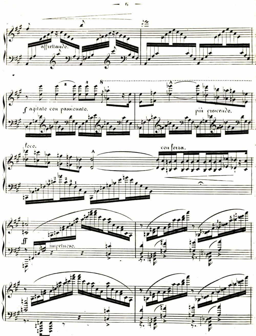 李斯特音乐会练习曲&nbsp;S144（3 叹息 降D大调 S144 Un sospiro Db major） 钢琴乐谱_第4张