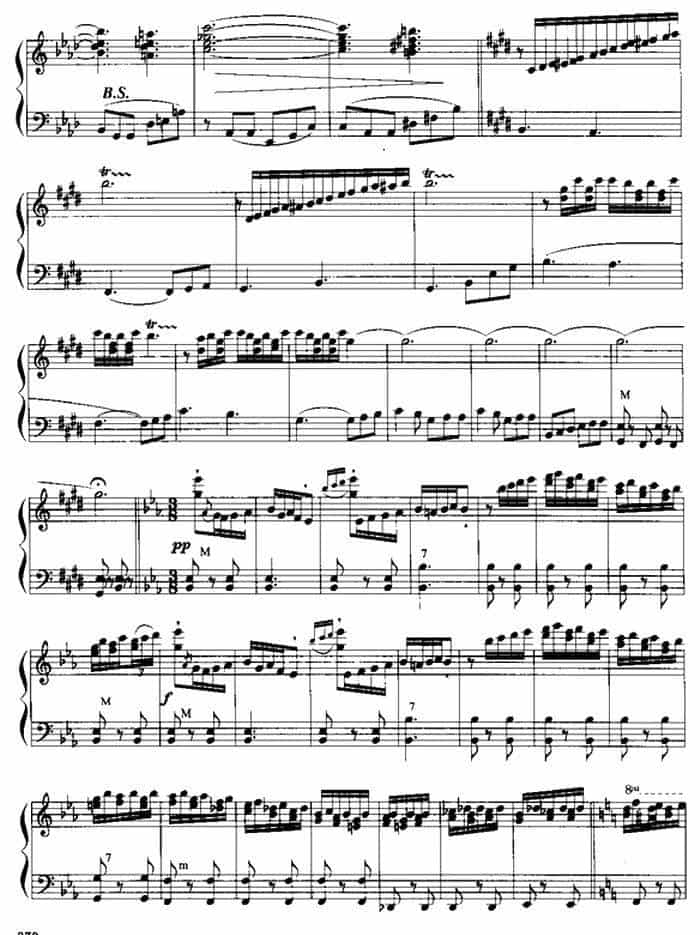 西班牙狂想曲 手风琴乐谱_第12张