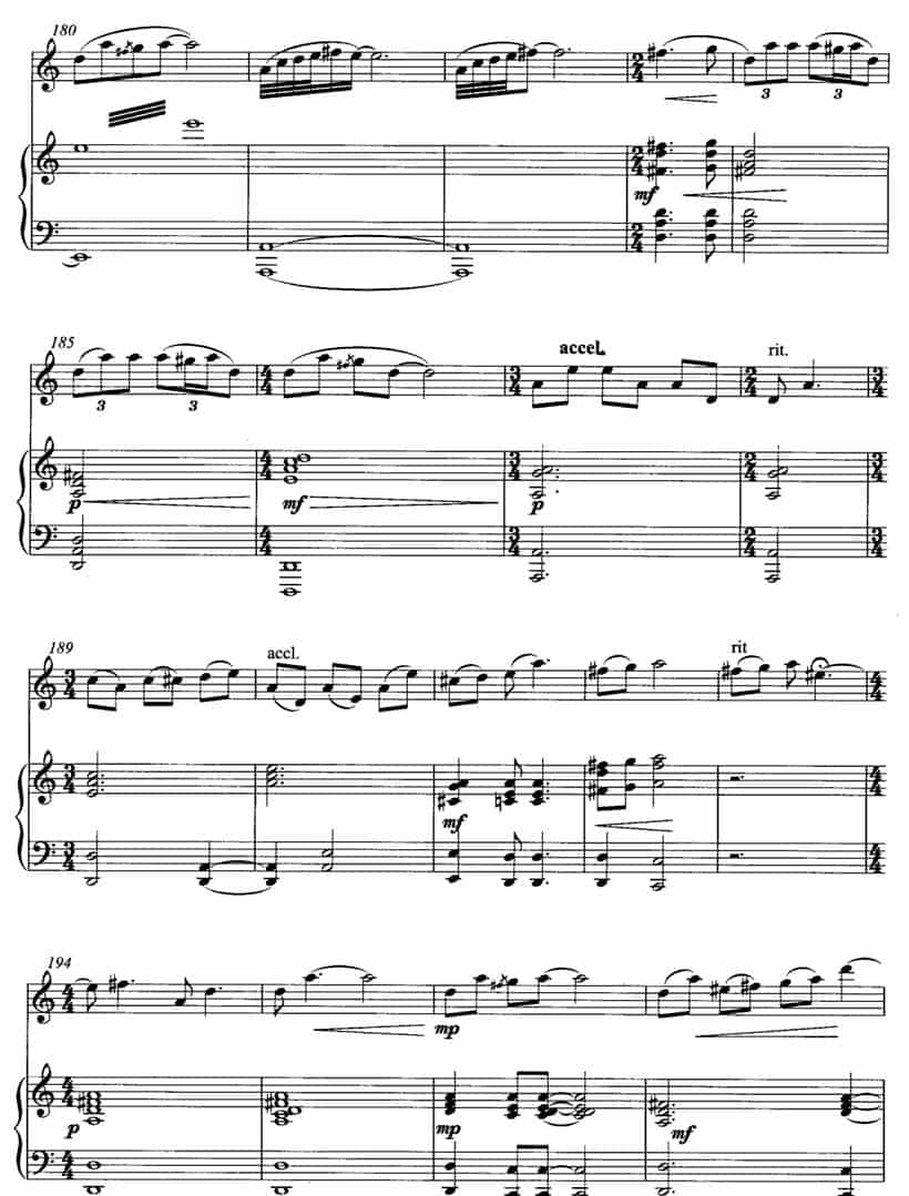 飞歌（笛子协奏曲+钢琴伴奏)P11—2） 笛箫乐谱_第5张